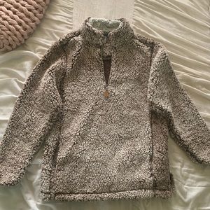 Sherpa Fleece Quarter Zip Pullover